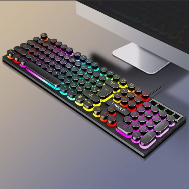 RGB wired gaming keyboard