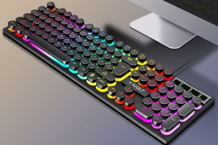 RGB wired gaming keyboard