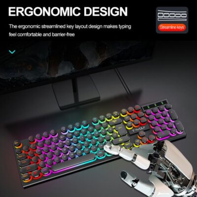 RGB wired gaming keyboard