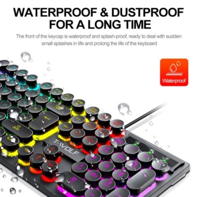 RGB wired gaming keyboard