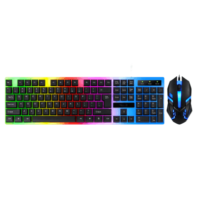 LED keyboard and mouse combo