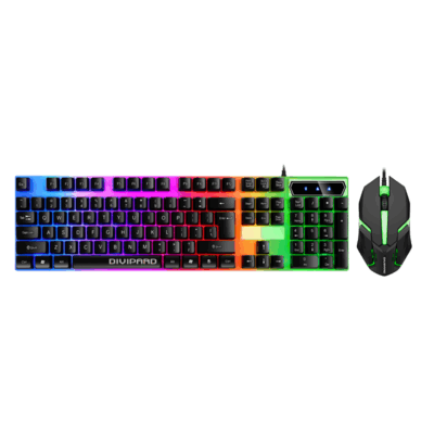 LED keyboard and mouse combo