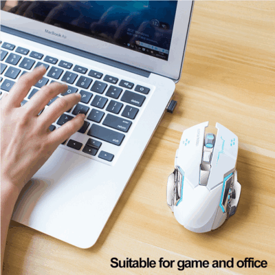 dual mode wireless gaming mouse