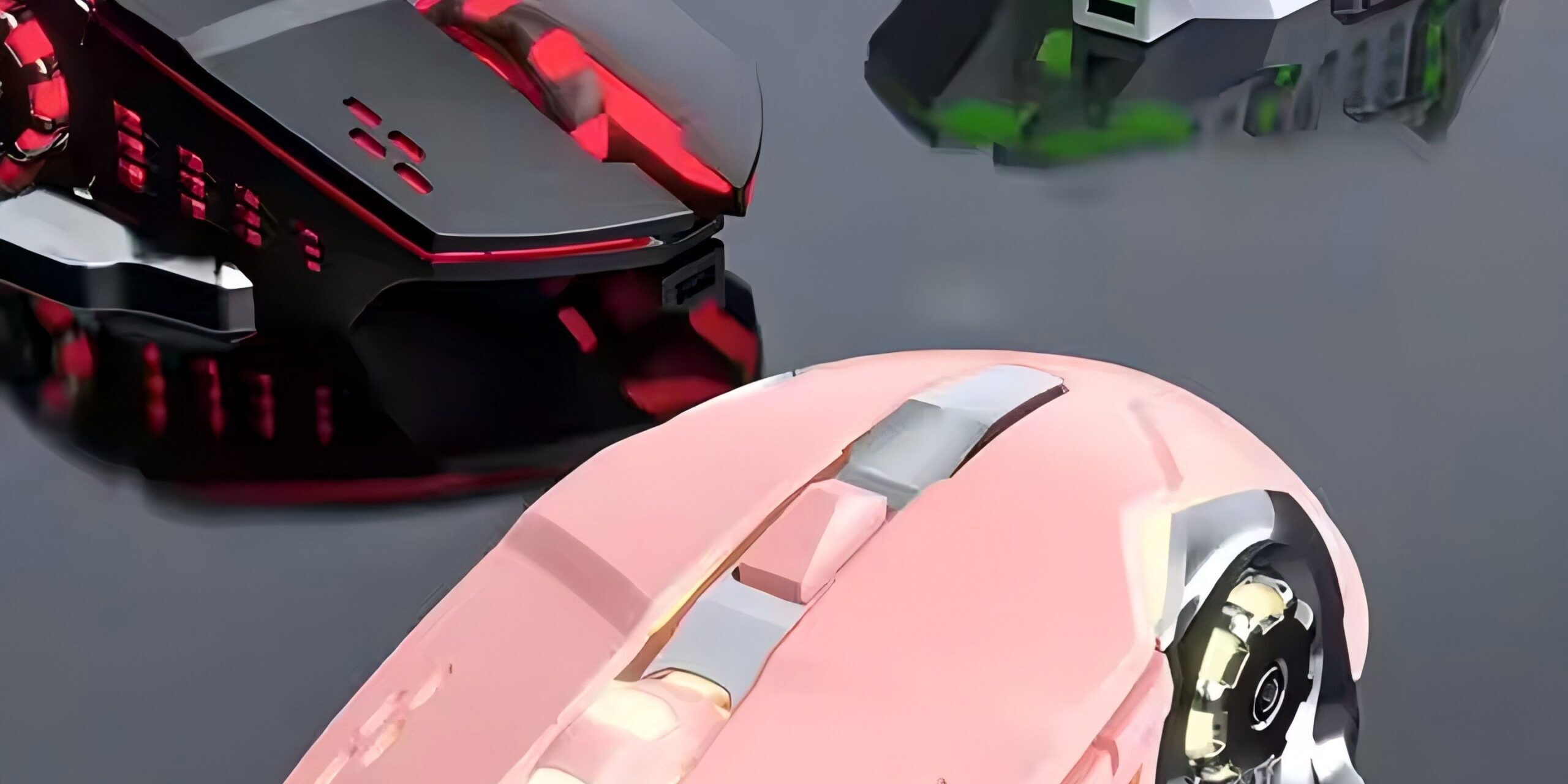 dual mode wireless gaming mouse