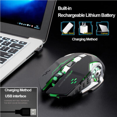 dual mode wireless gaming mouse